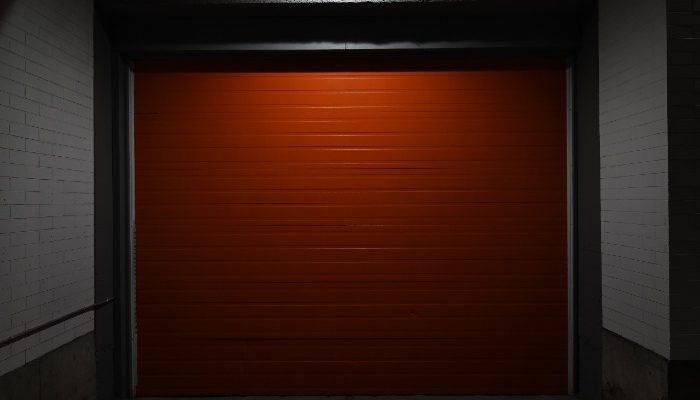 red Commercial Garage Doors