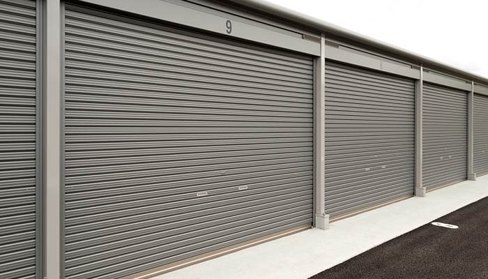 grey Commercial Garage Doors