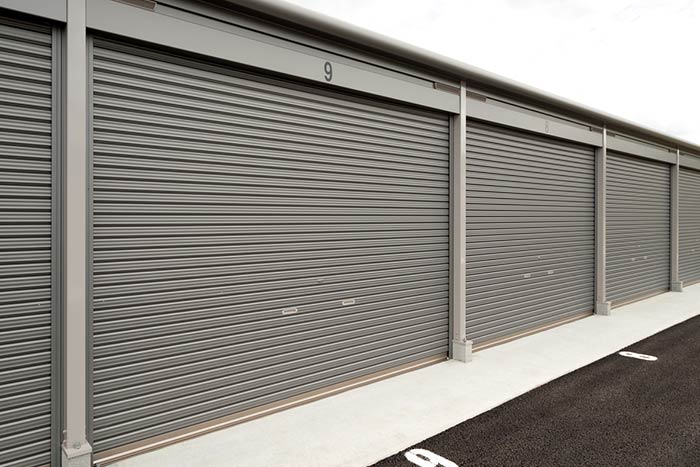 grey Commercial Garage Doors